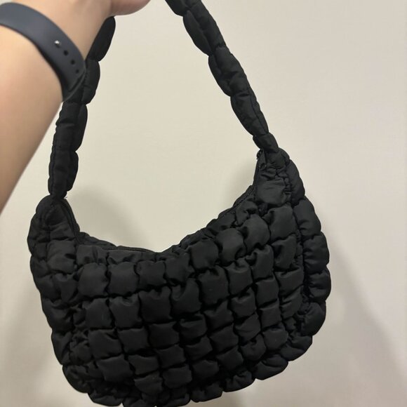 Peanuts Snoopy & Charlie Brown fluffy Quilt Bag - Picture 2 of 5